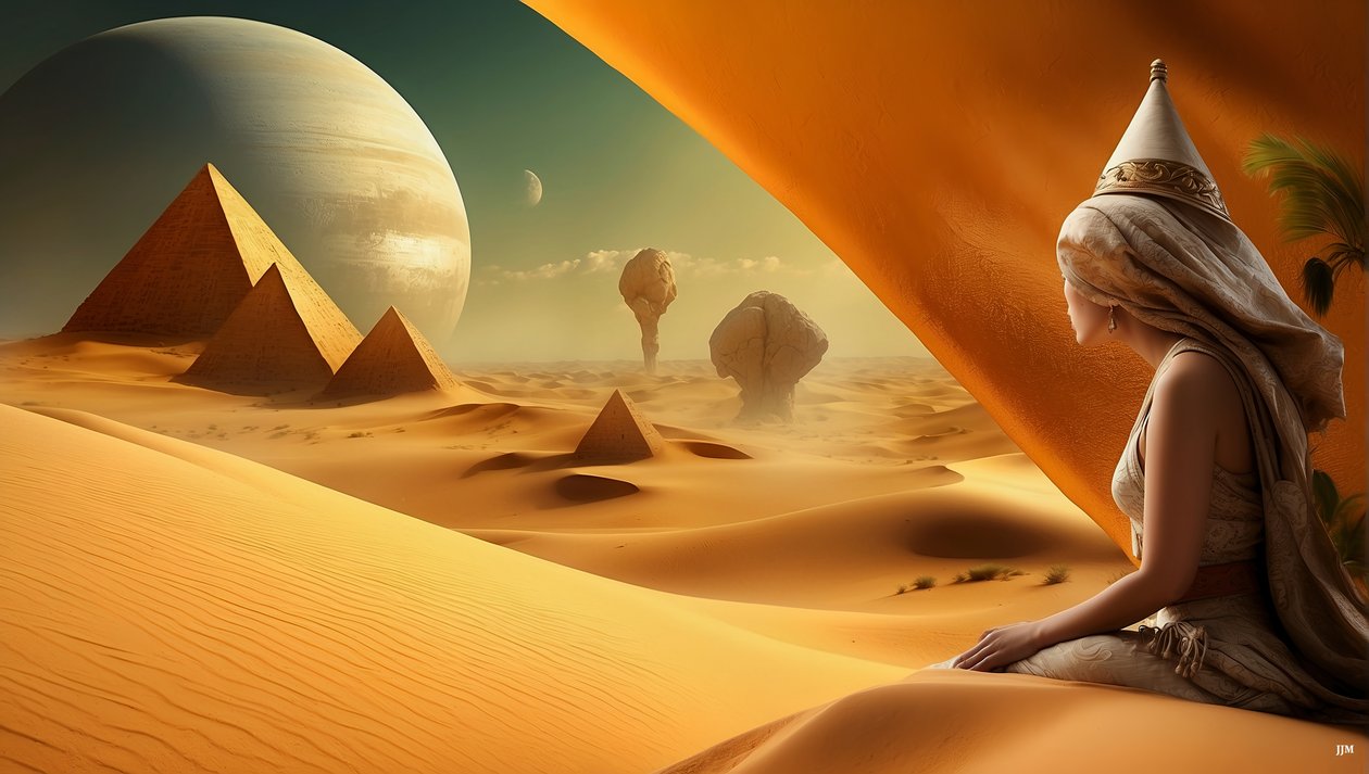 Dreamcore_Dessert-Welt_04 von Josef Johann Michel