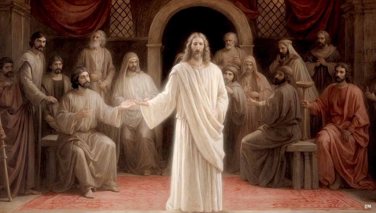 Jesus erscheint den Jüngern von Josef Johann Michel