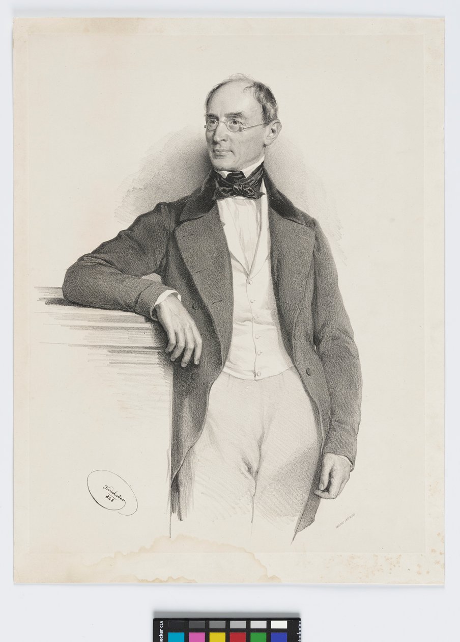 Franz Xaver (III.) Freiherr von Pillersdorf von Josef Kriehuber