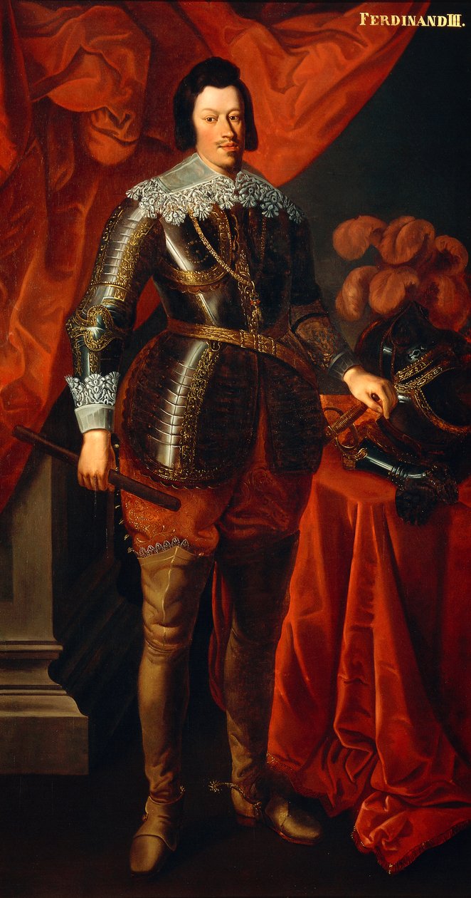 Porträt von Ferdinand III. von Österreich von Josef and Mayrhofer Friedrich Kiss