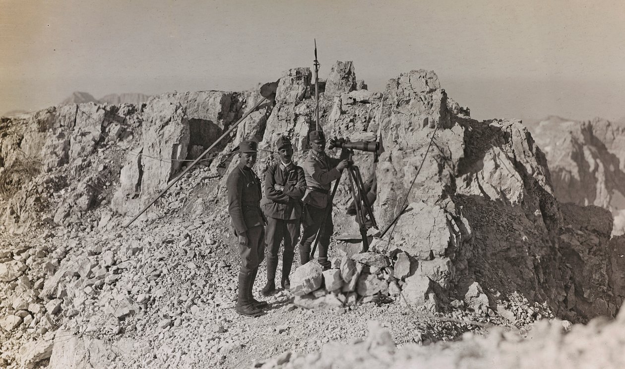 Album "Meine Weltkriegs-Erinnerungen Südwestfront (Kärnten, Italien, Südtirol) 31/03/1915-12/11/1918 - Josef Zohles Wien": Erzherzog von Österreich Ferdinand (s/w Foto) von Josef Zohles