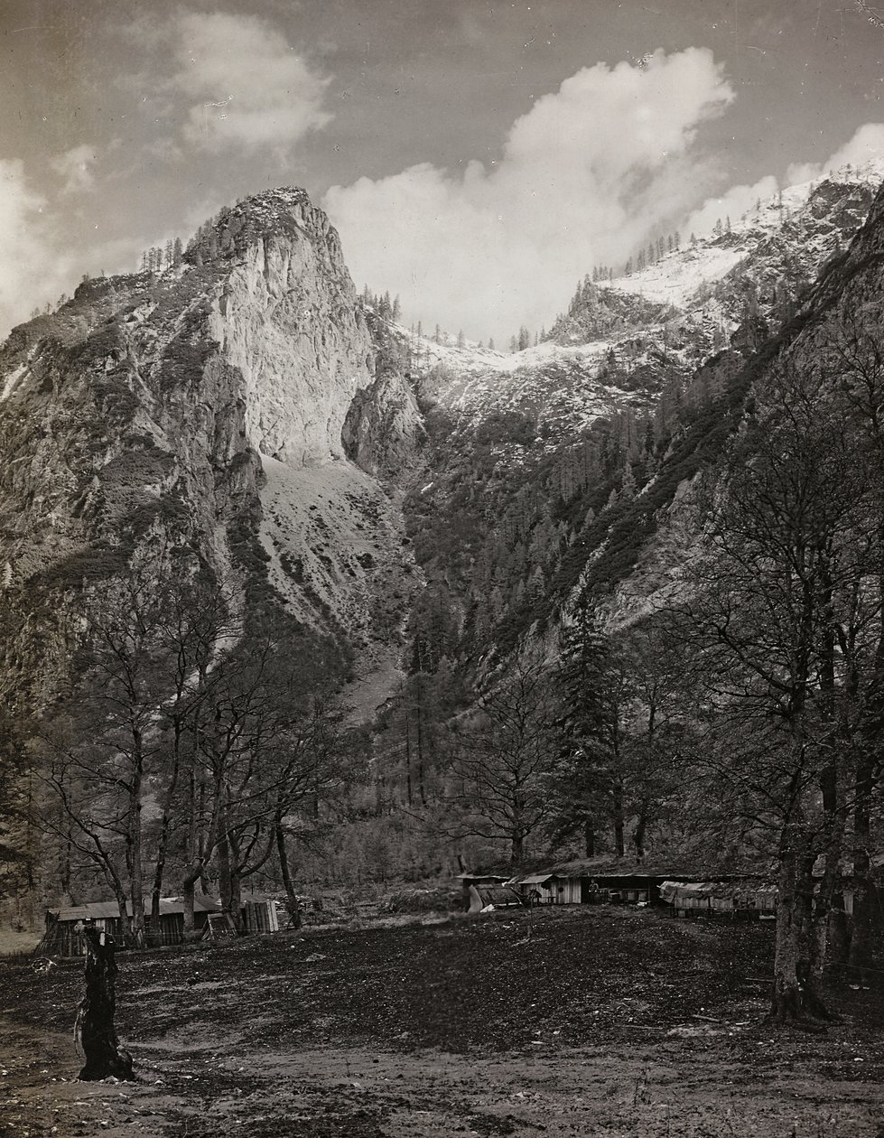 Album "Meine Weltkriegs-Erinnerungen Südwestfront (Kärnten, Italien, Südtirol) 31/03/1915-12/11/1918 - Josef Zohles Wien": Kriegsgebiet im Lesachtal von Josef Zohles