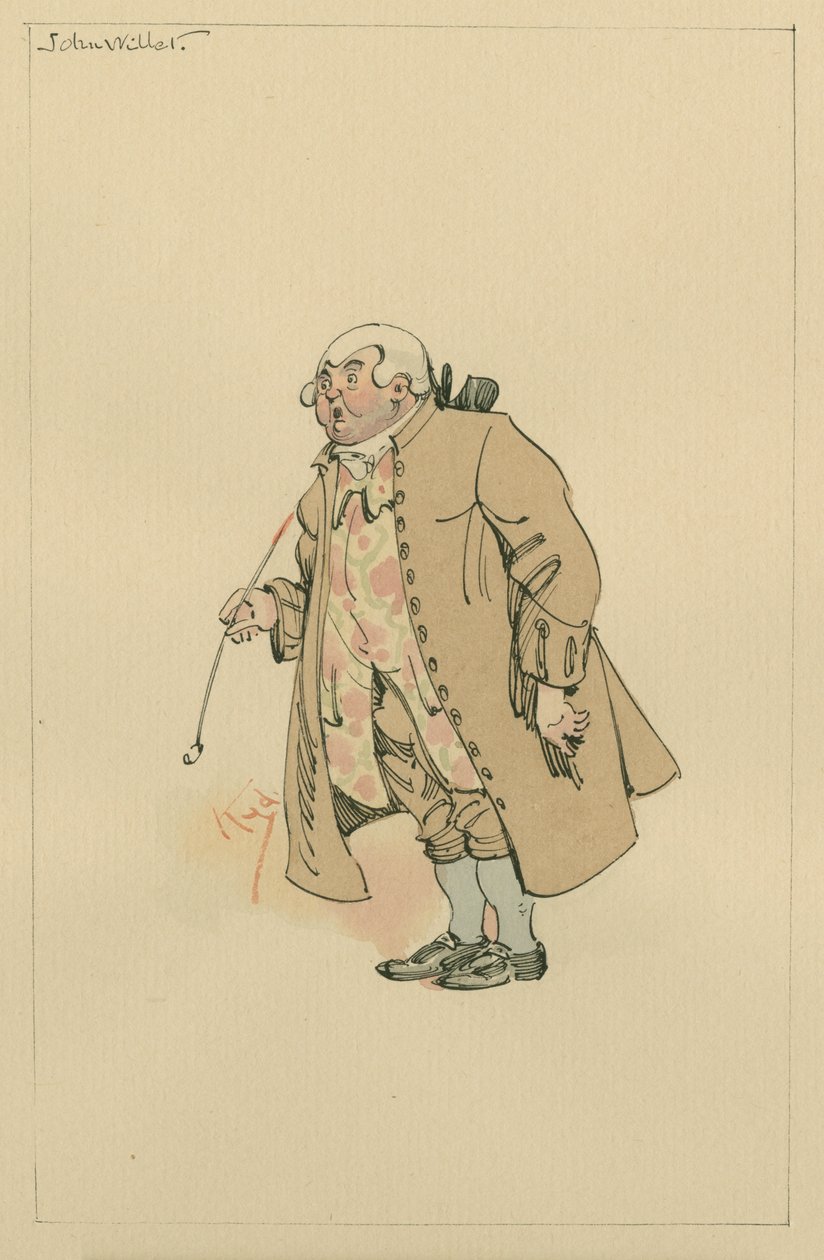 John Willet, ca. 1920er Jahre von Joseph Clayton Clarke