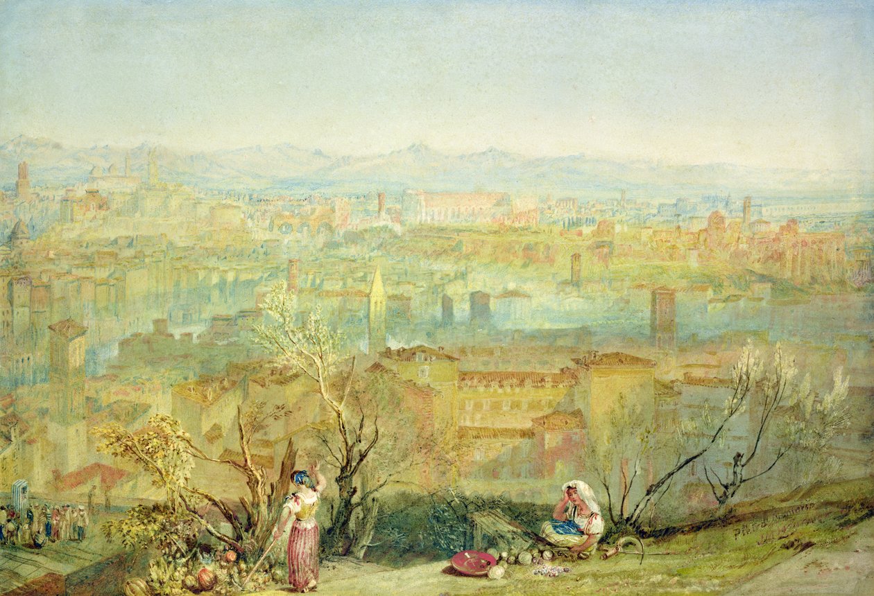 Rom von San Pietro von Joseph Mallord William Turner