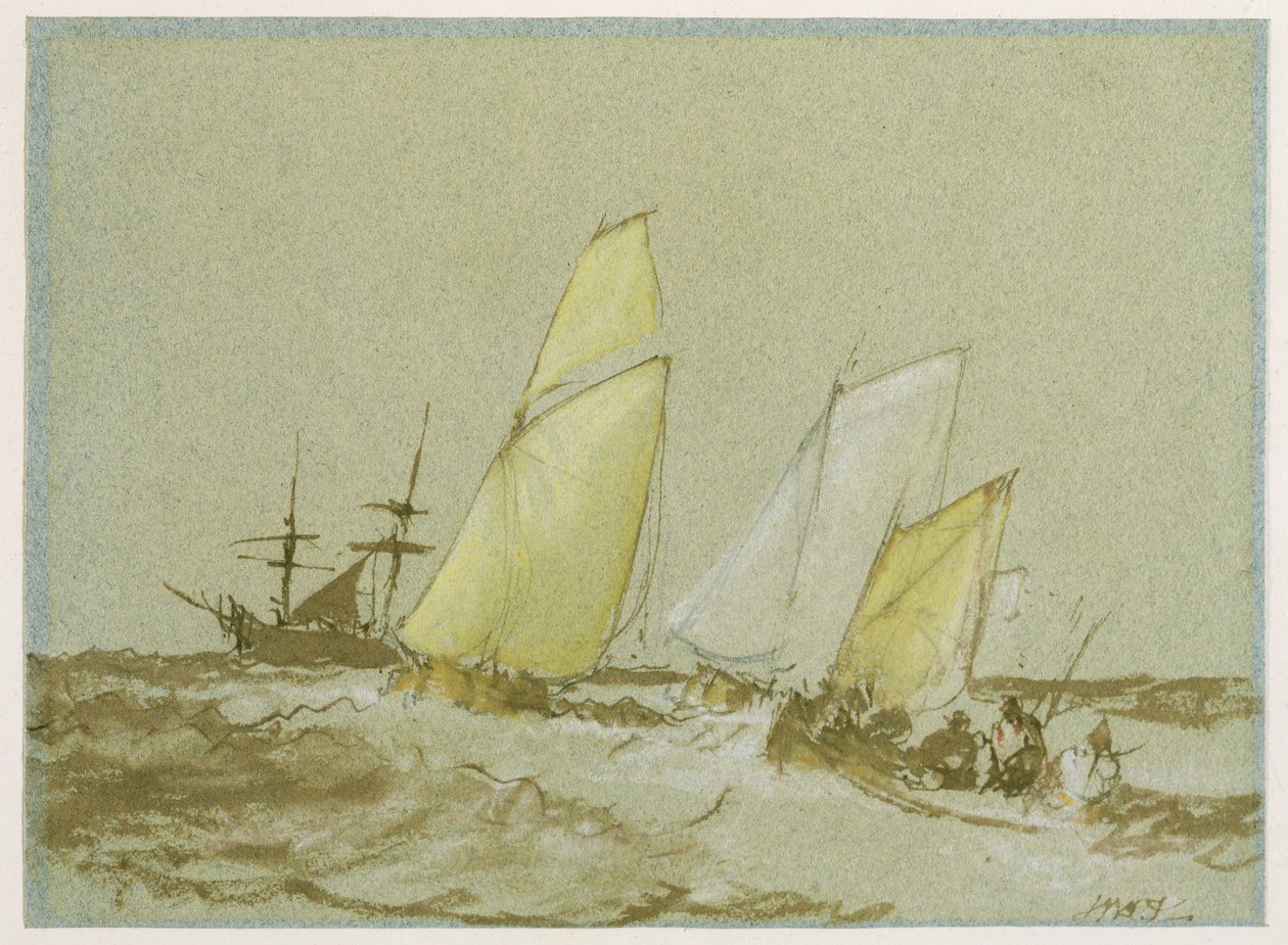 Schifffahrt, um 1828-30 von Joseph Mallord William Turner