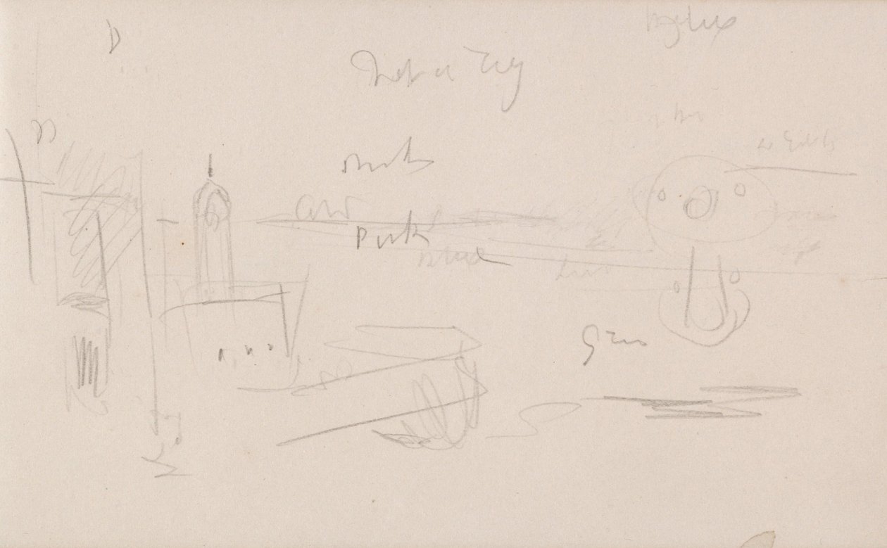 Das Kanal-Skizzenbuch von Joseph Mallord William Turner