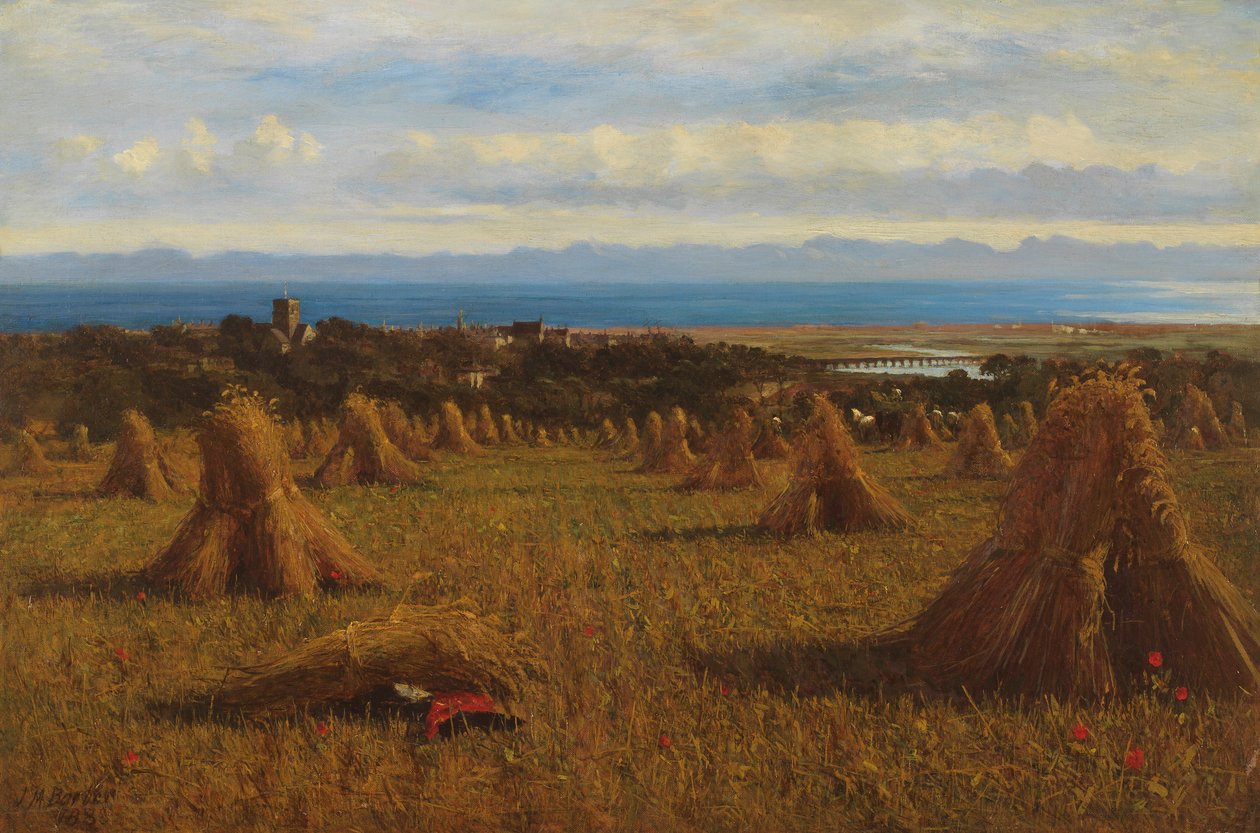 Kornhaufen, Berwick Beyond, 1888 von Joseph Moseley Barber