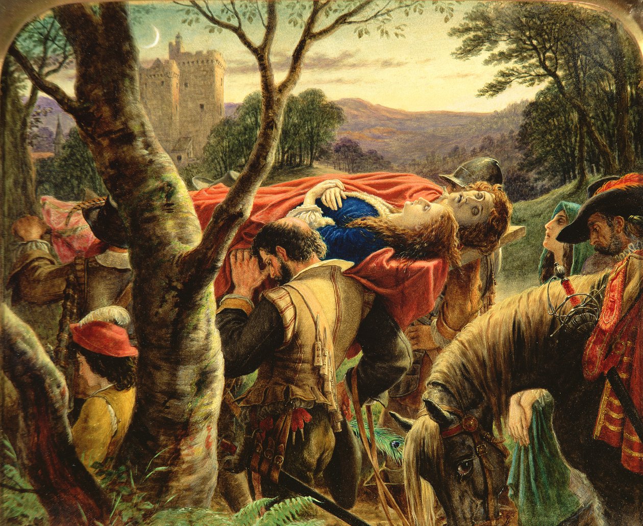 Die Dowie Dens von Yarrow von Joseph Noel Paton