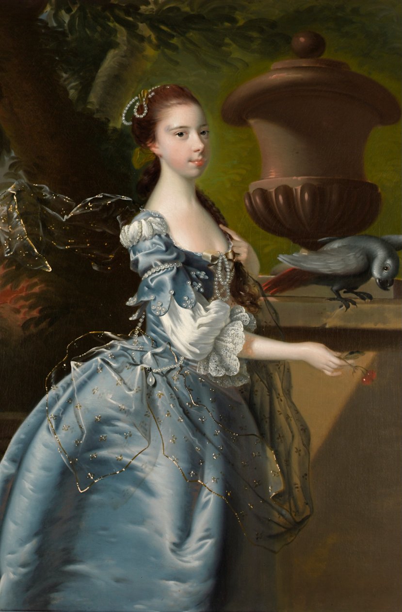 Miss Jane Monck, 1760 von Joseph Wright of Derby