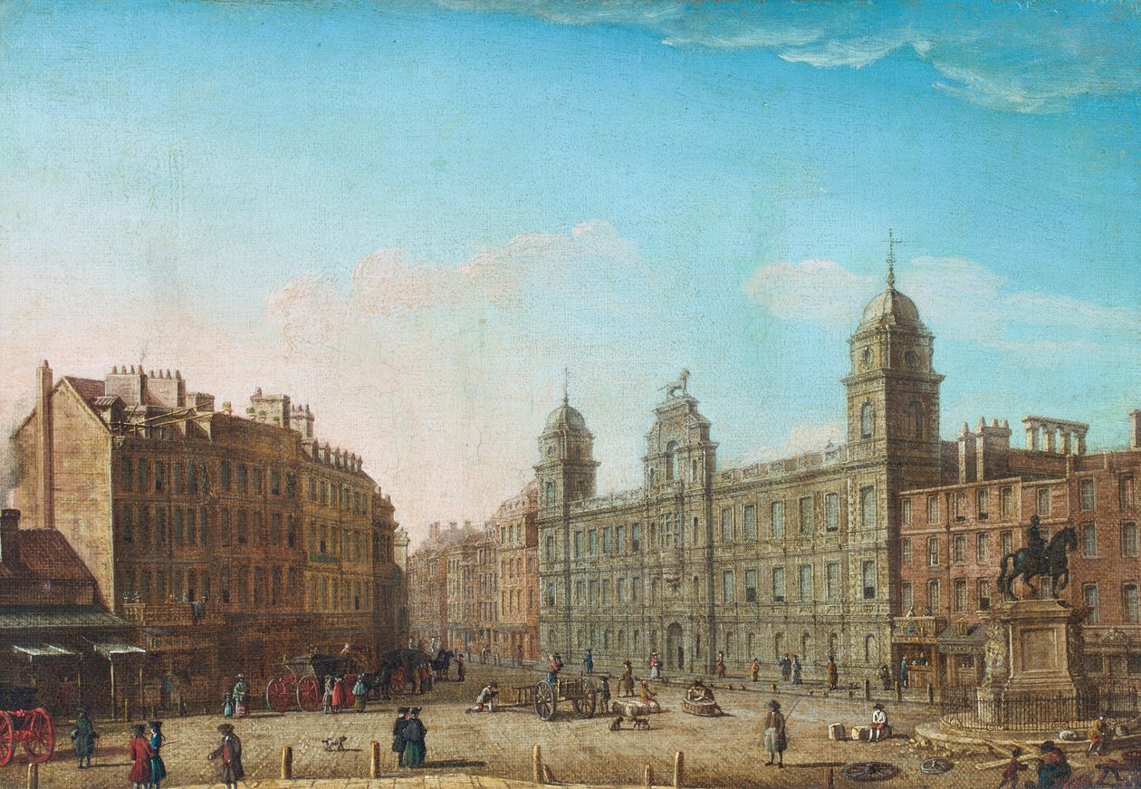 Ansicht von Northumberland House von Joseph (after) Nicholls