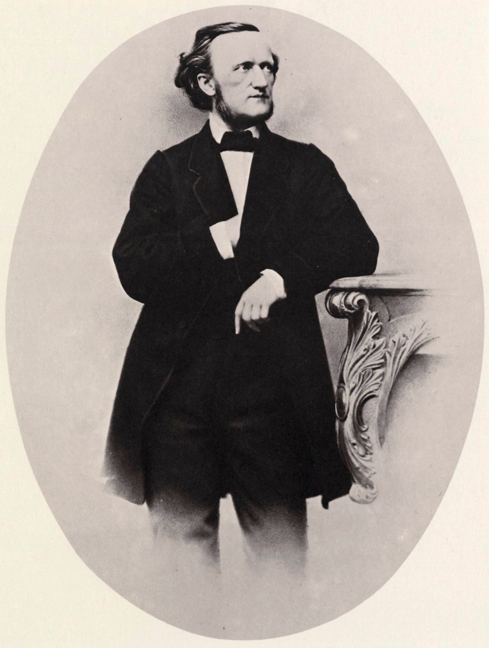 Richard Wagner, deutscher Komponist, 1864 von Joseph Albert