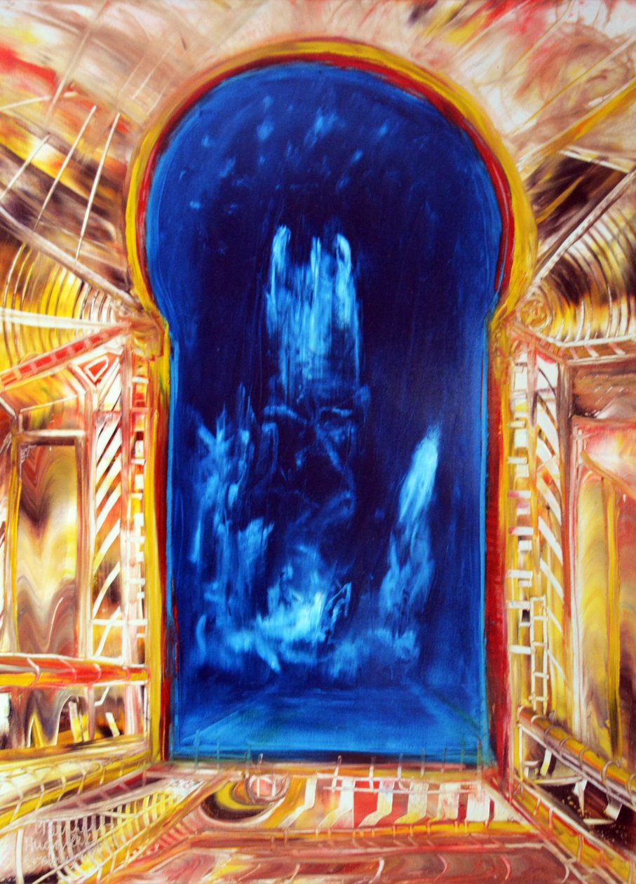 Vision in der Kirche von Joseph Angilella Auquier