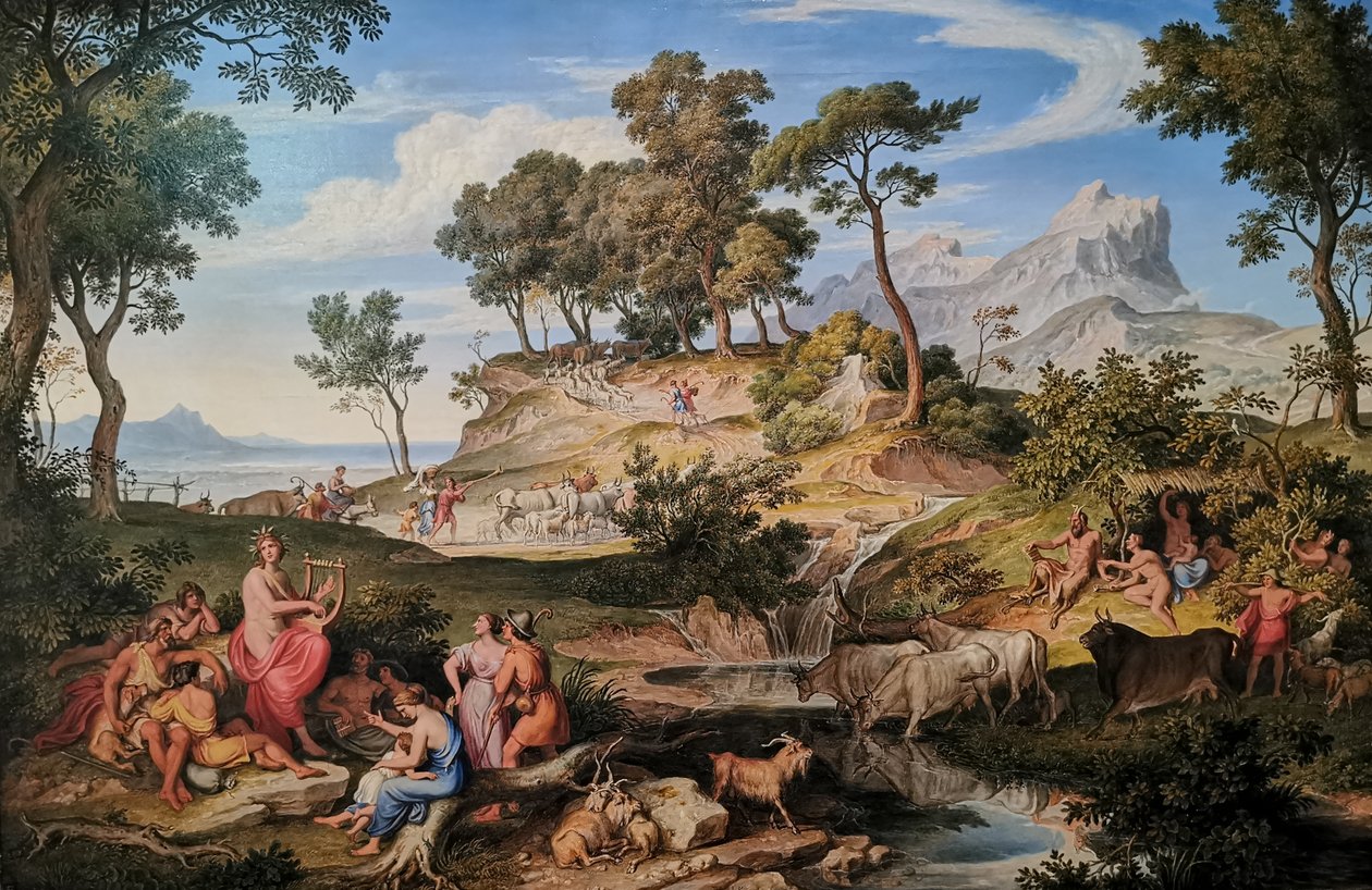 Apollo unter den Hirten von Joseph Anton Koch