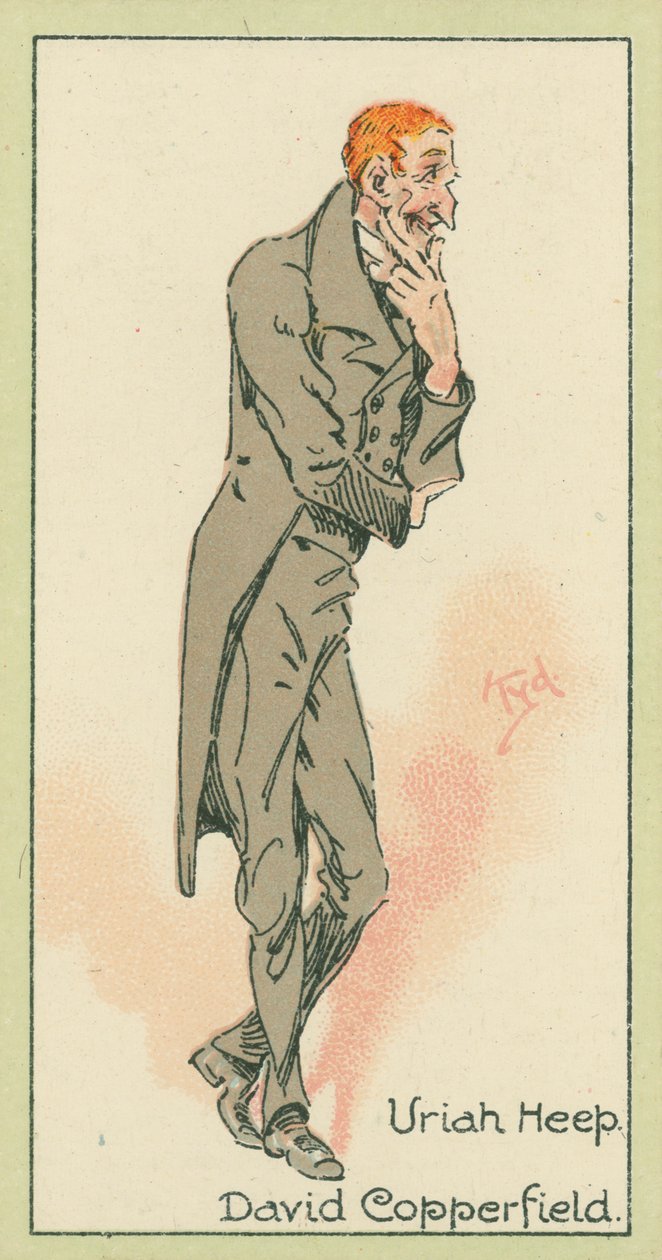 Uriah Heep, David Copperfield von Joseph Clayton (1856-1937) (after) Clarke