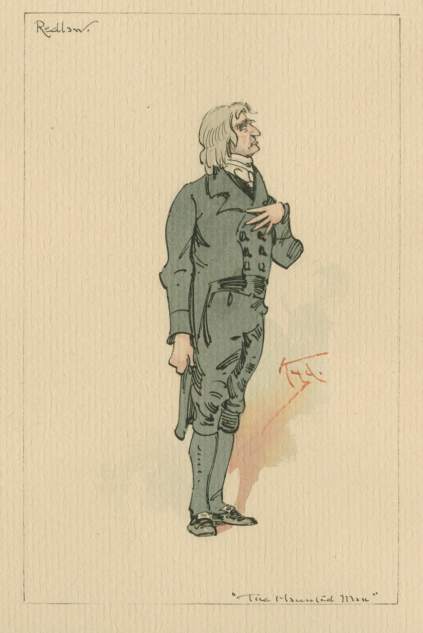 Redlaw - Der Geistermann und das Gespenstergeschäft, c.1920er von Joseph Clayton Clarke