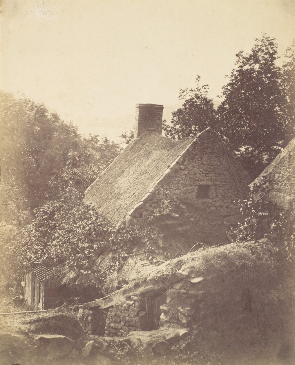 Hütte auf Jersey, 1855 von Joseph Cundall
