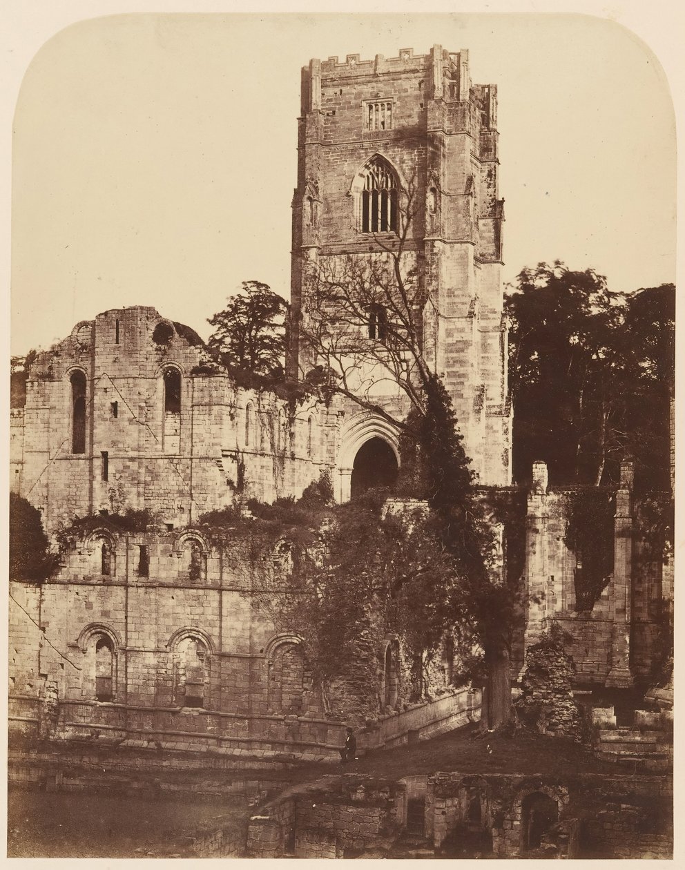 Fountains Abbey. Die Kirche und das Kapitelhaus von Joseph Cundall