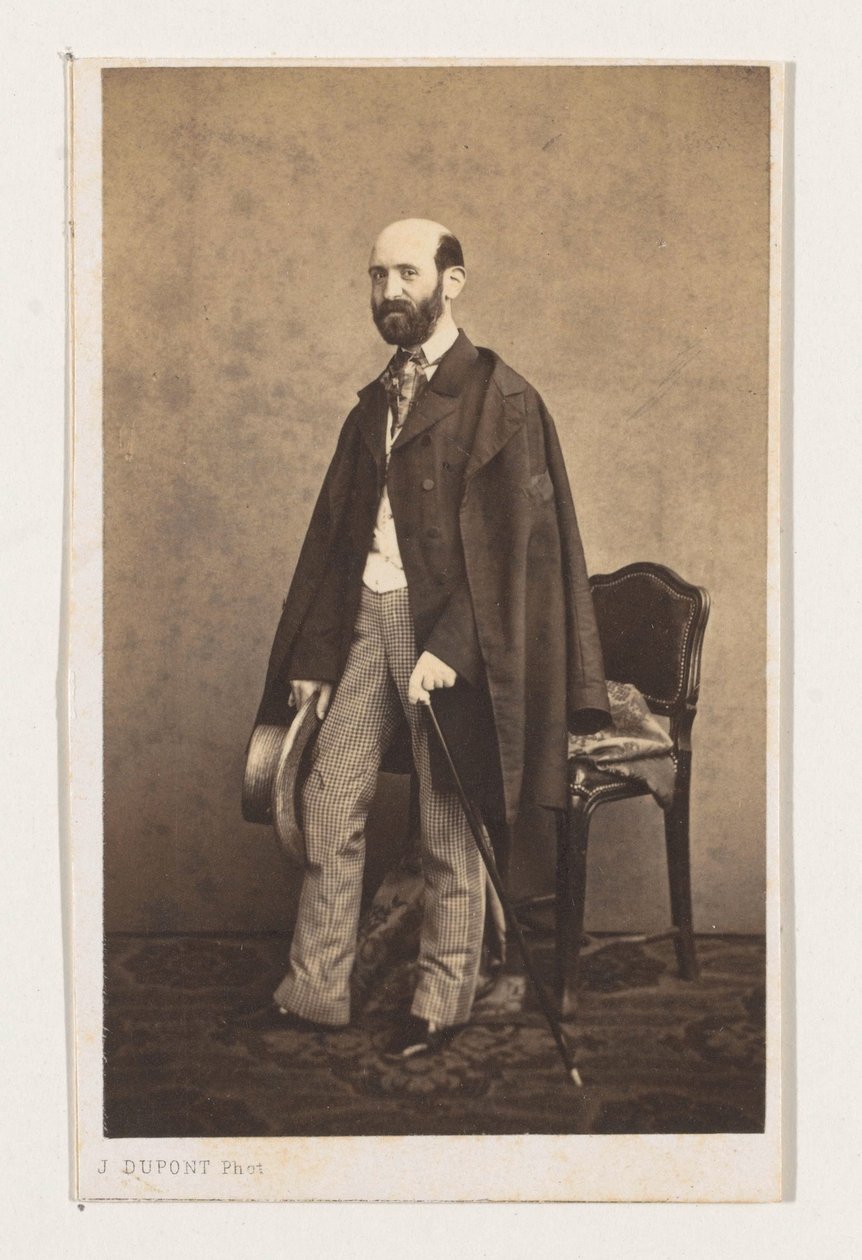 Porträt des Malers Bodin, ganzfigurig von Joseph Dupont