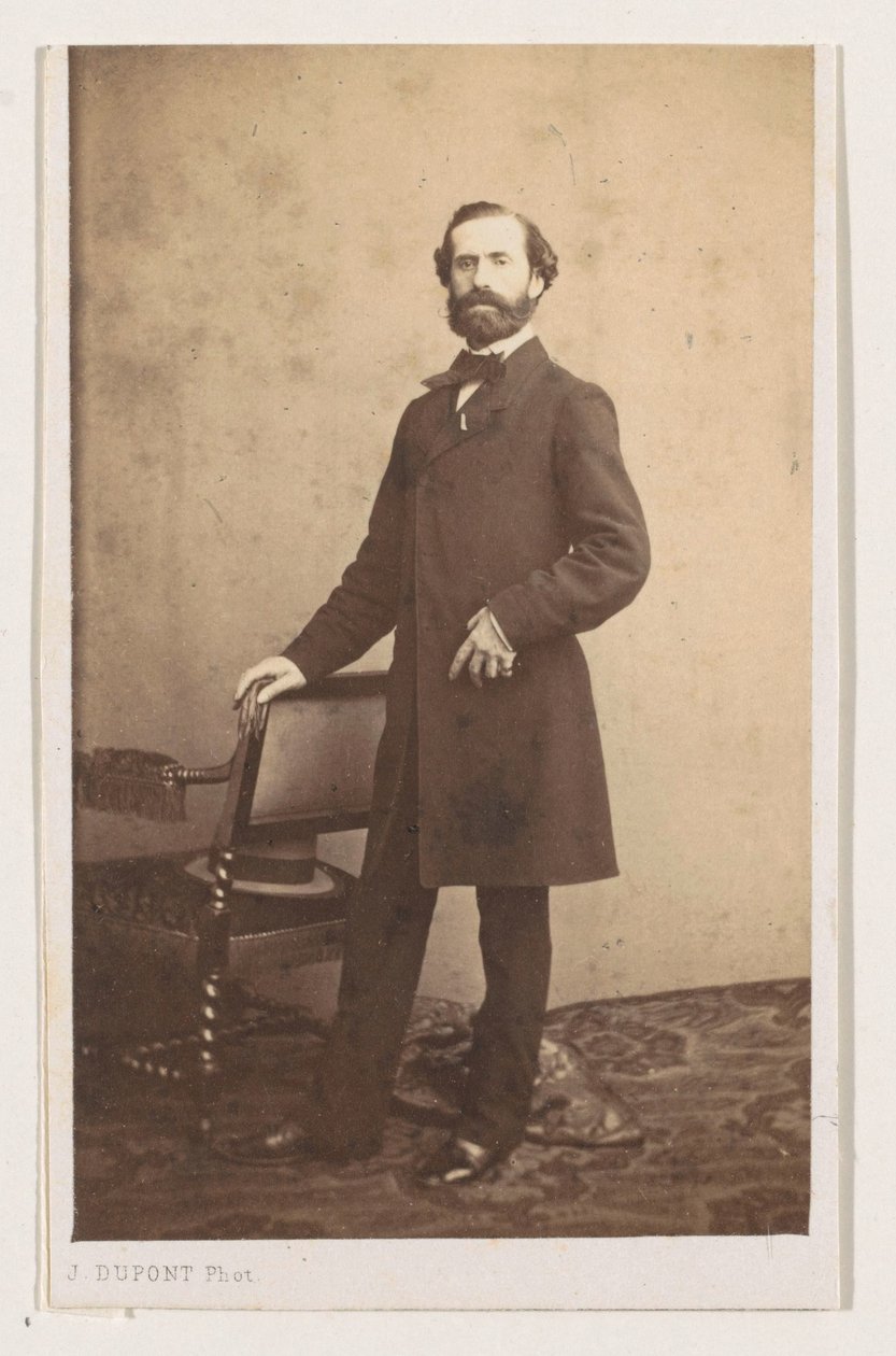 Porträt des Malers Joseph Bellemans, ganzfigurig von Joseph Dupont