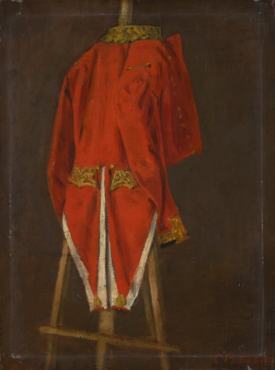 Studie eines Mantels von John, 11. Earl of Westmorland von Joseph Edgar Boehm