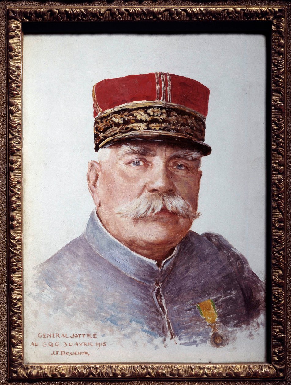 Porträt von General Joffre (1852-1931), Marschall von Frankreich von Joseph Felix Bouchor