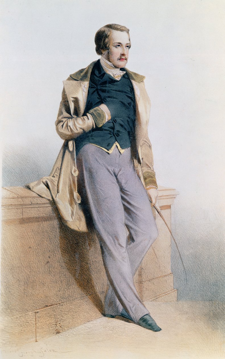 Henri Charles Ferdinand Marie Dieudonné de France, Duc de Bordeaux, Comte de Chambord von Joseph Felon
