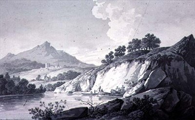 Landschaftsskizzen von Joseph Francis Burrel