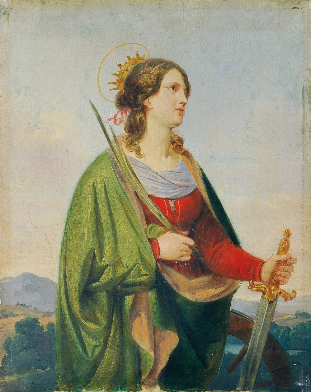 Heilige Katharina von Joseph Hasslwander