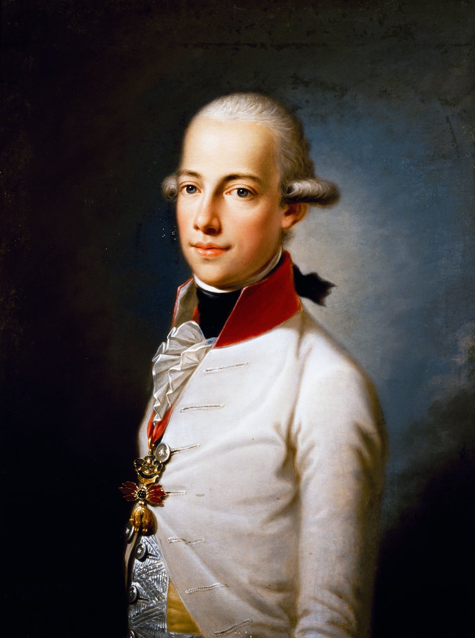 Porträt von Joseph von Österreich (Florenz) von Joseph Hickel