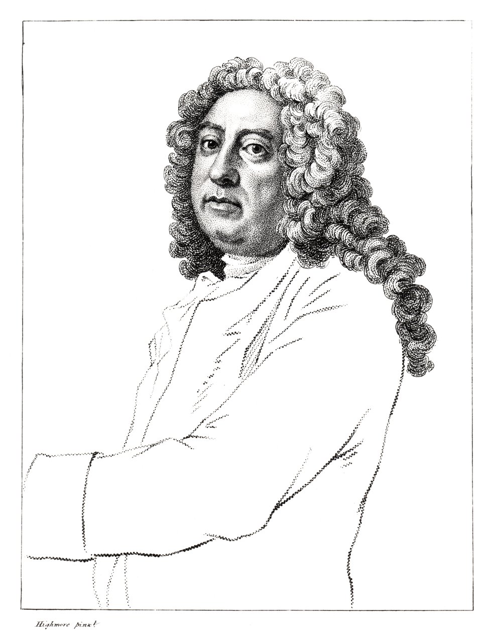 Sir James Thornhill (1676-1734) von Joseph Highmore