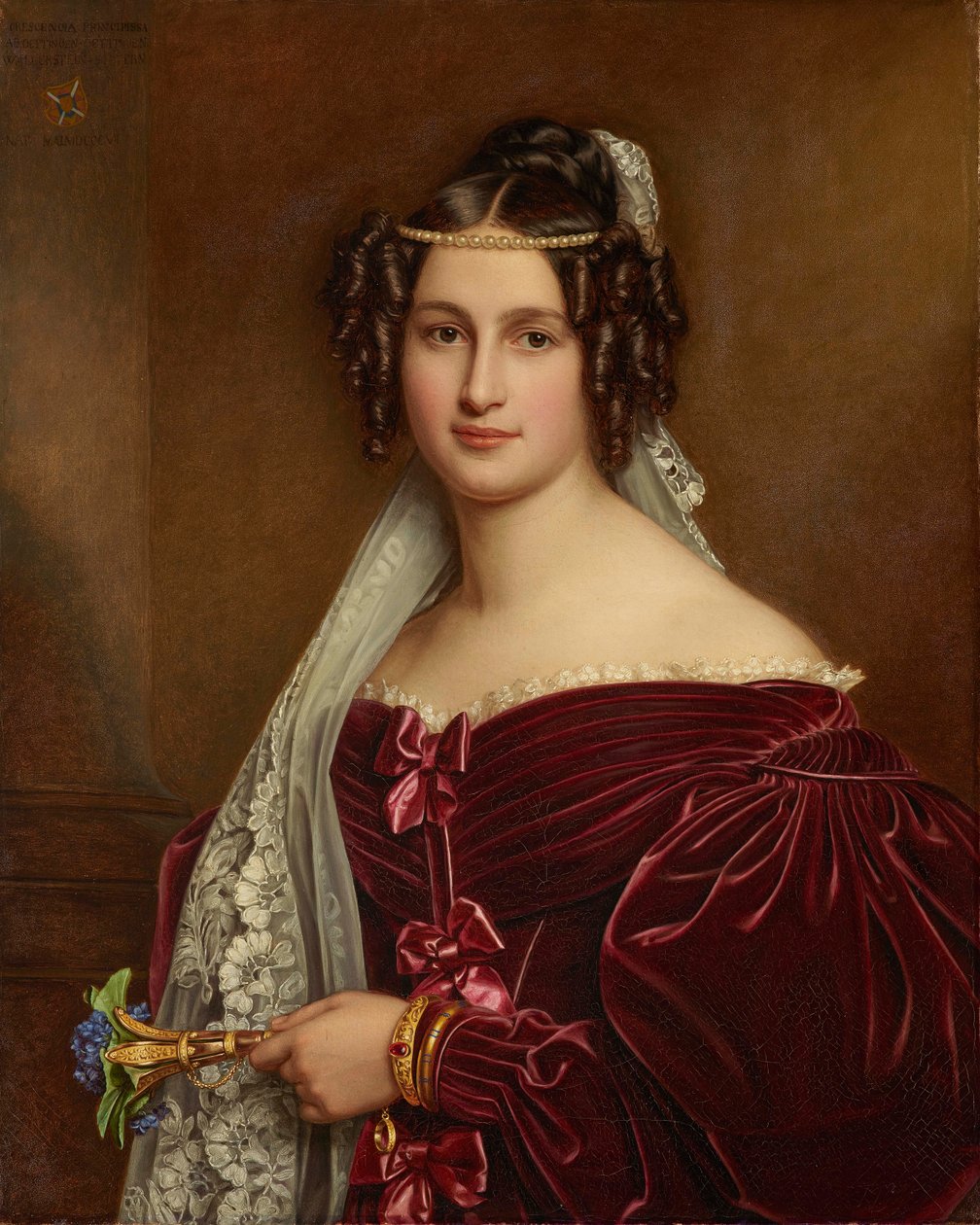 Prinzessin Crescentia von Oettingen-Oettingen und Wallerstein 1806-1853, 1836 von Joseph Carl Stieler