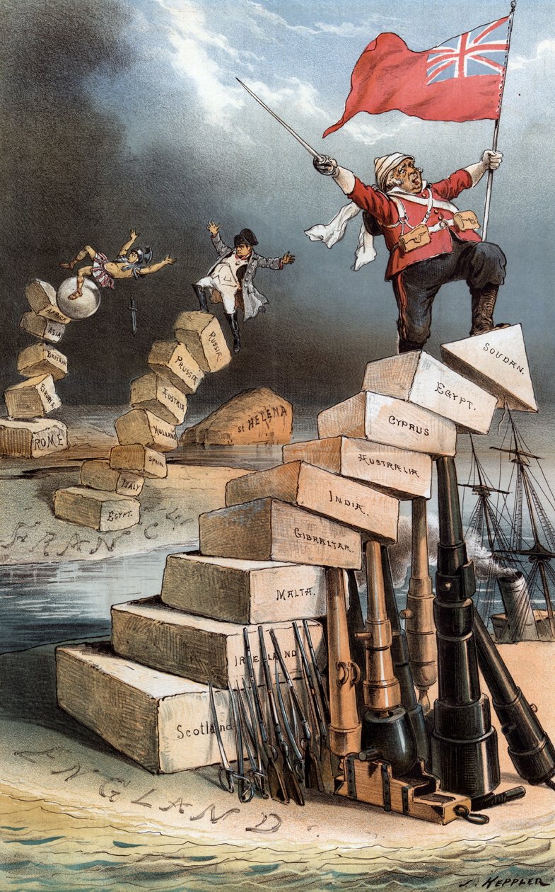 Die Geschichte wiederholt sich, 1885 von Joseph Keppler