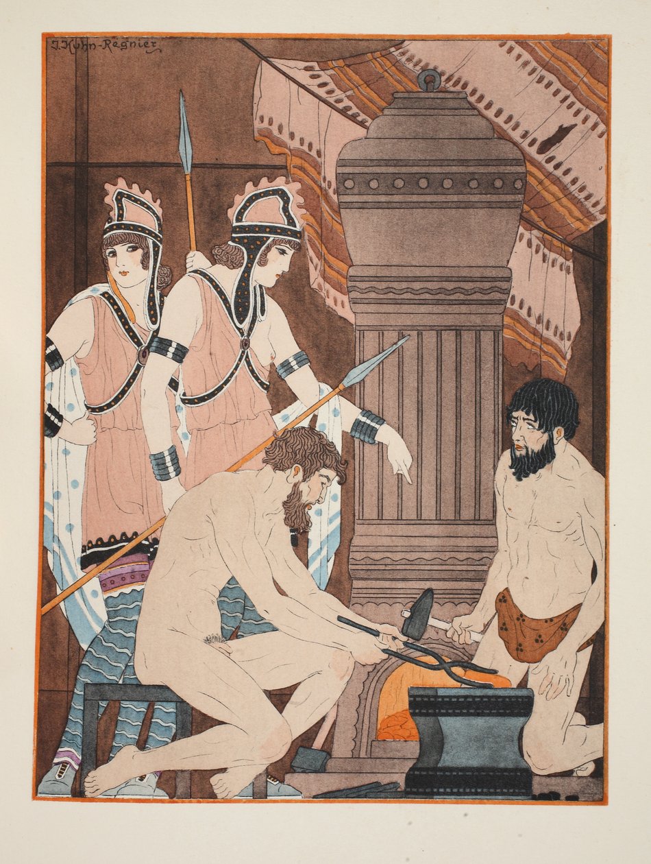 Heiße Kohlen, Illustration aus 