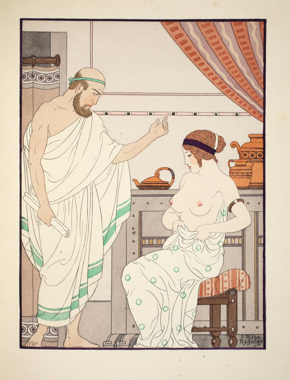 Körperliche Untersuchung, Illustration aus 