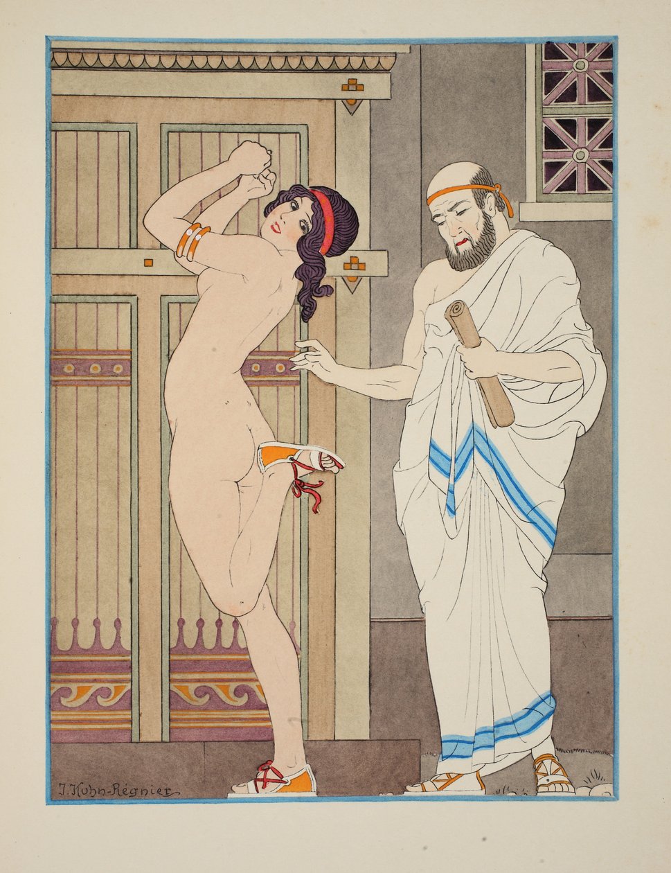 Jugendliche Streiche, Illustration aus 