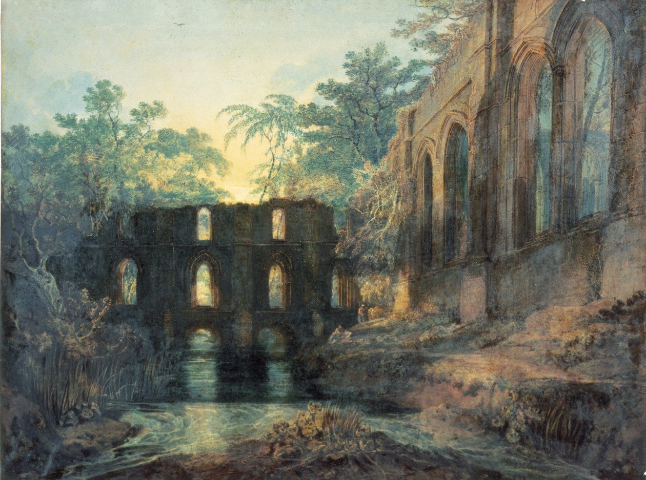 Fountains Abbey von Joseph Mallord William Turner