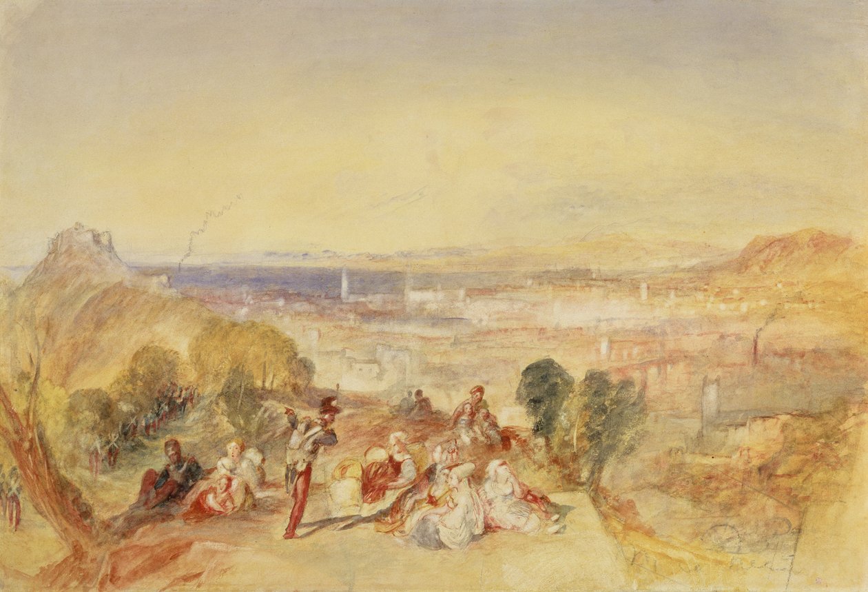 Genua, Italien, um 1851 von Joseph Mallord William Turner