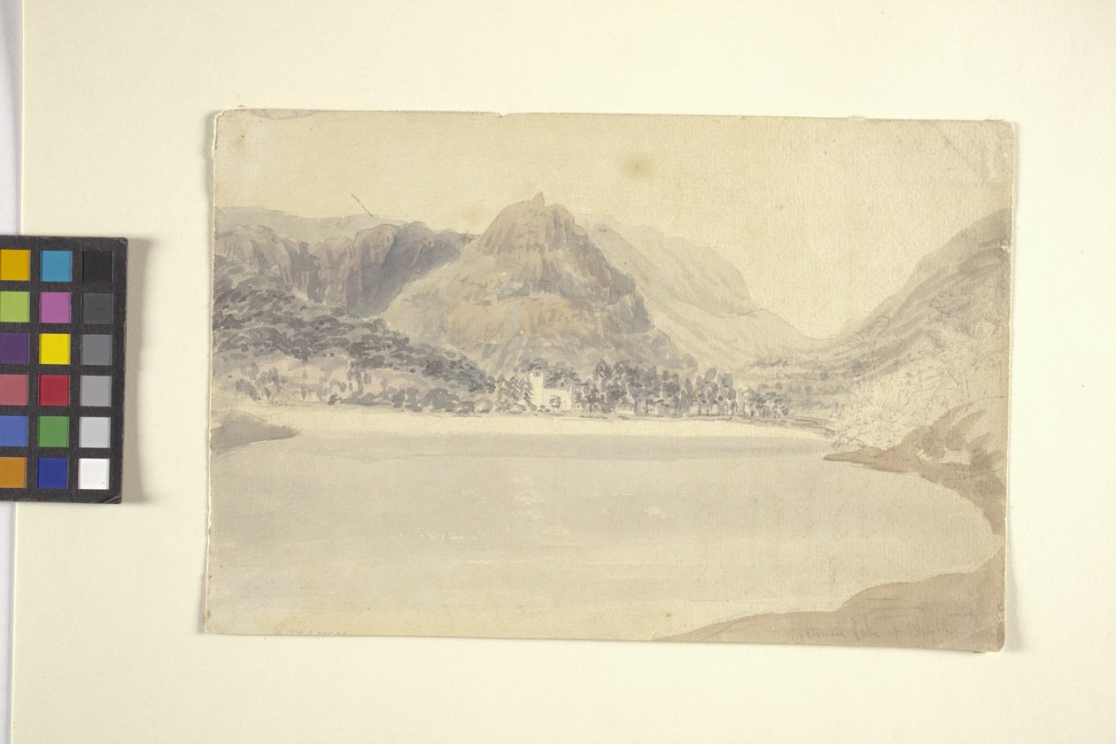 Grassmere See und Kirche von Joseph Mallord William Turner
