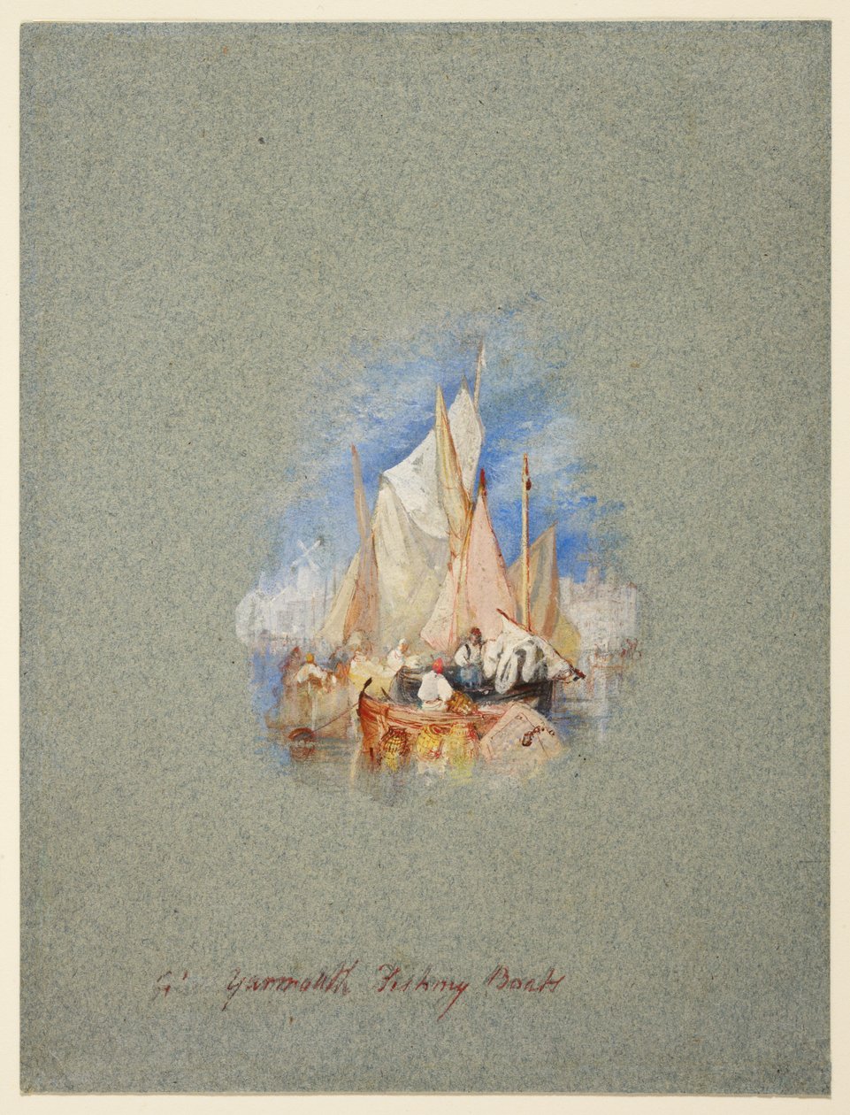 Fischereiboote von Great Yarmouth von Joseph Mallord William Turner