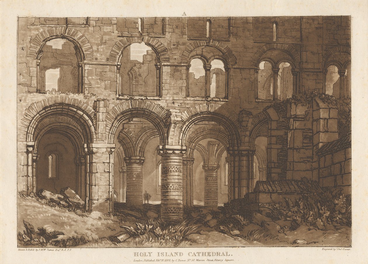 Kathedrale der Heiligen Insel von Joseph Mallord William Turner
