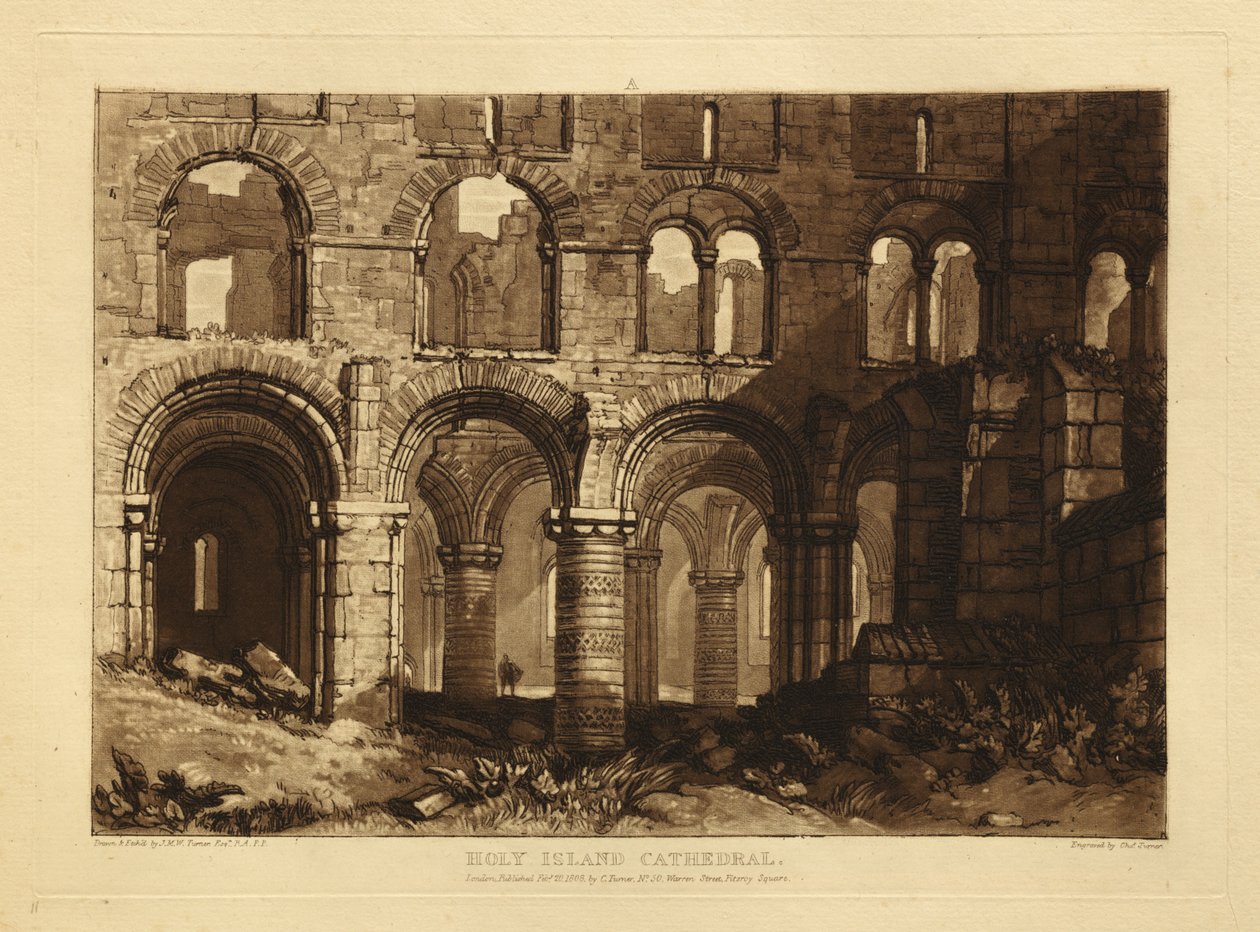 Kathedrale der Heiligen Insel von Joseph Mallord William Turner
