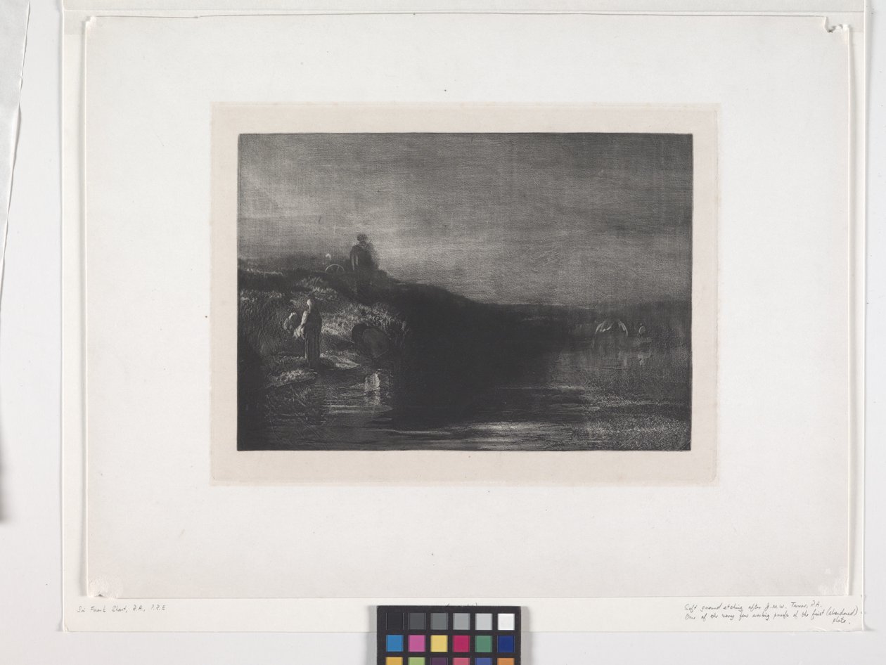Kingston Bank, Nr. 1 von Joseph Mallord William Turner