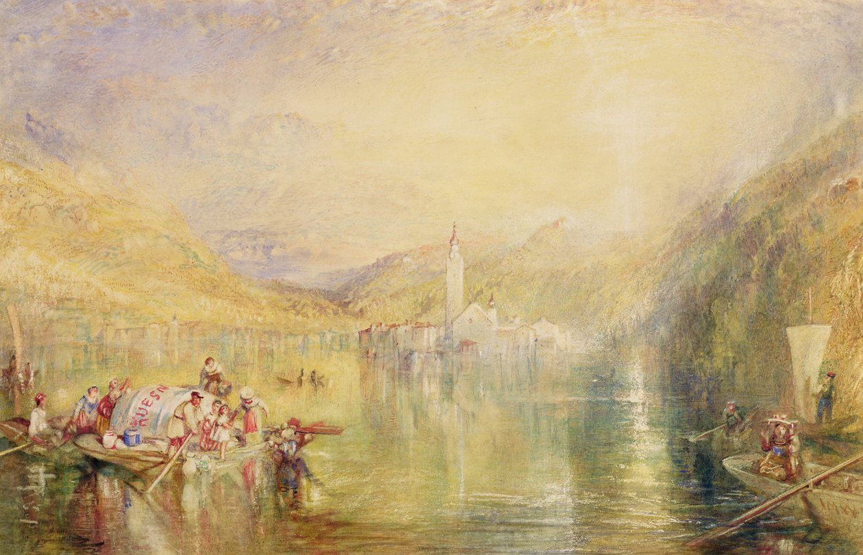 Küssnacht, Vierwaldstättersee, Schweiz von Joseph Mallord William Turner