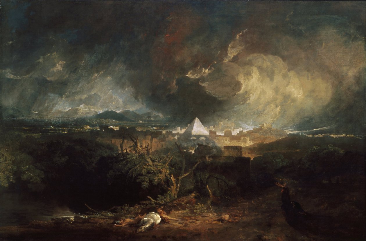 Die fünfte Plage Ägyptens von Joseph Mallord William Turner