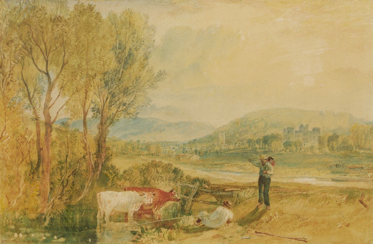 Lulworth Castle, Dorset, c.1820 von Joseph Mallord William Turner