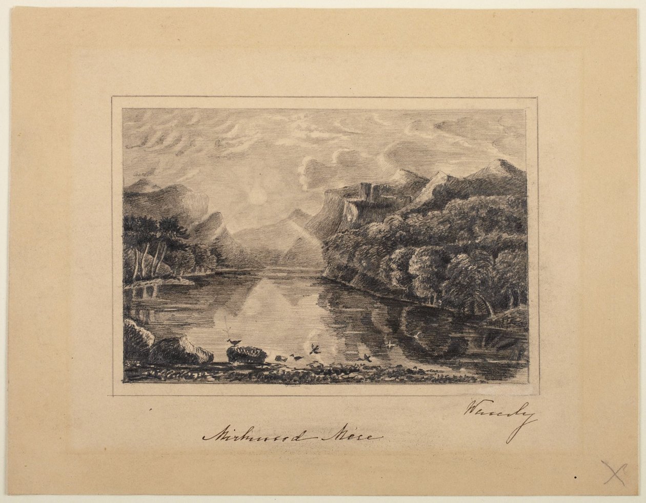 Mirkwood Mere von Joseph Mallord William Turner