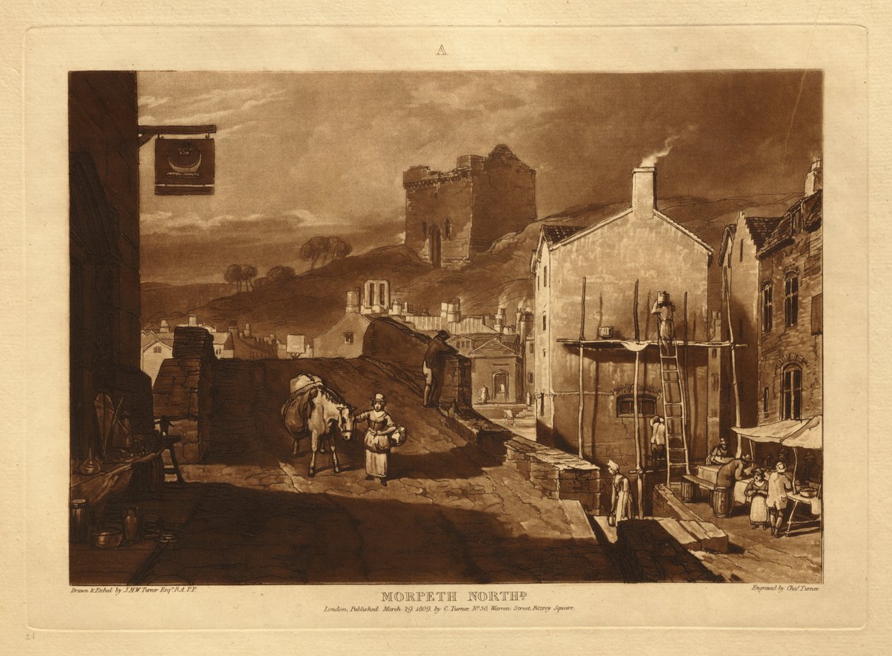 Morpeth von Joseph Mallord William Turner
