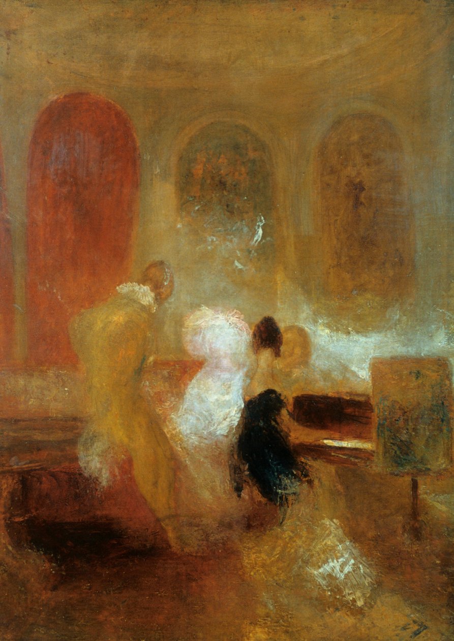 Musikparty, East Cowes Castle von Joseph Mallord William Turner