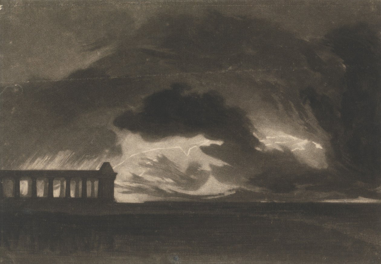 Paestum von Joseph Mallord William Turner