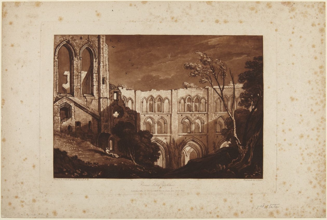 Riveaux Abbey Yorkshire von Joseph Mallord William Turner